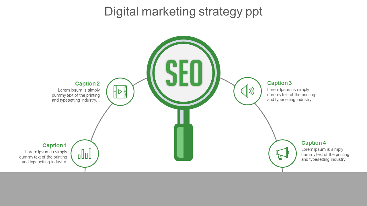 digital marketing strategy ppt-green